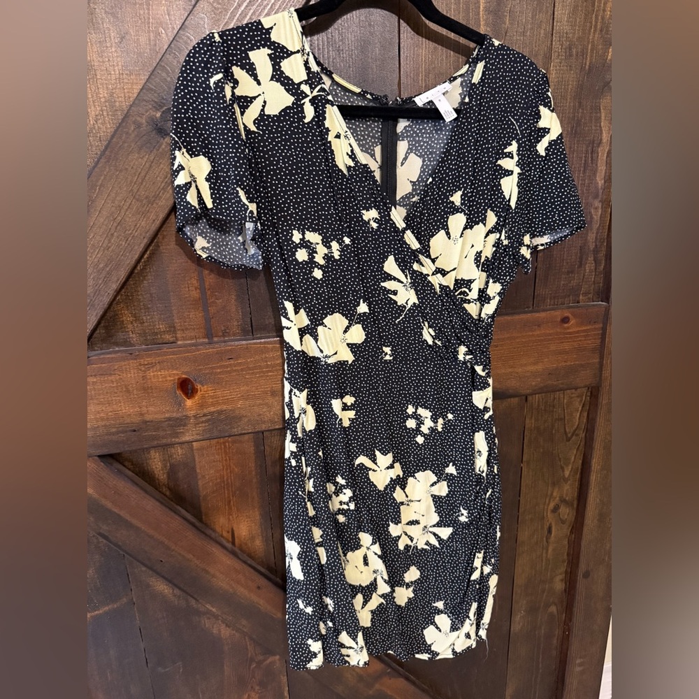Leith mini wrap dress
